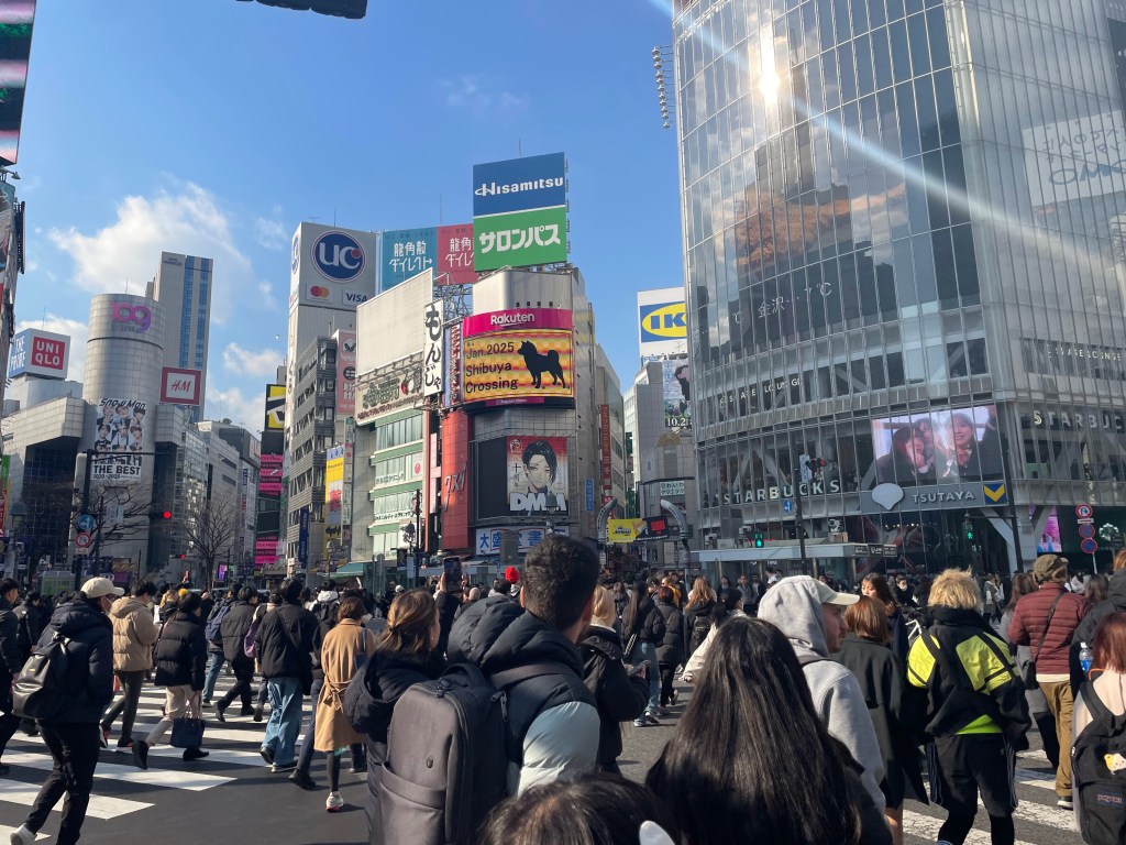 shibuya crossing tokyo
