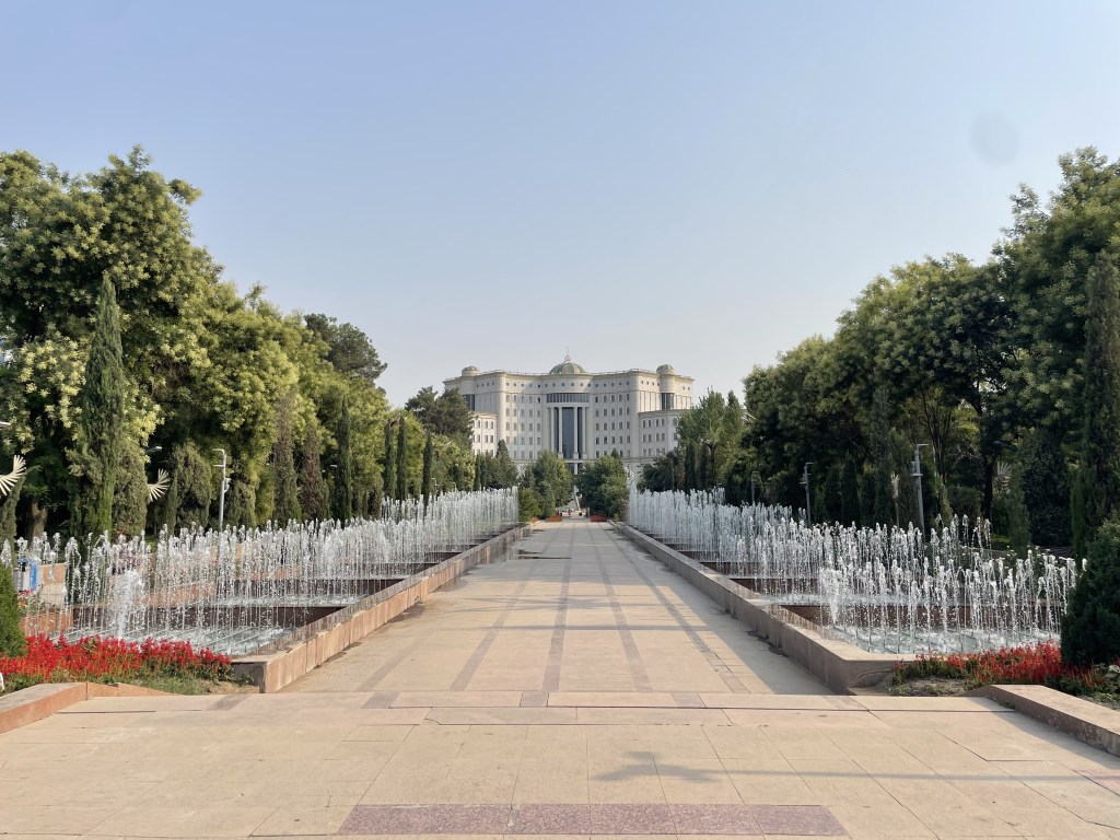 Rudaki Park dushambe tajikistan