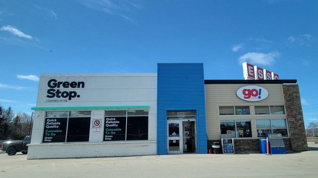 Gas station in Deer Lake that also sells cannabis