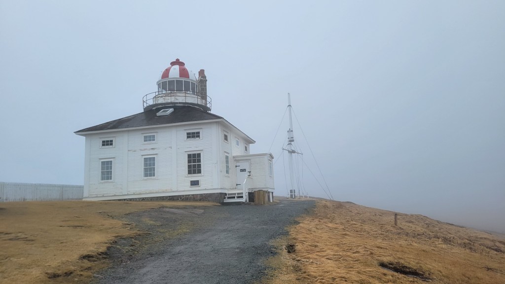 The original 1836 lighthouse at Cape Spear